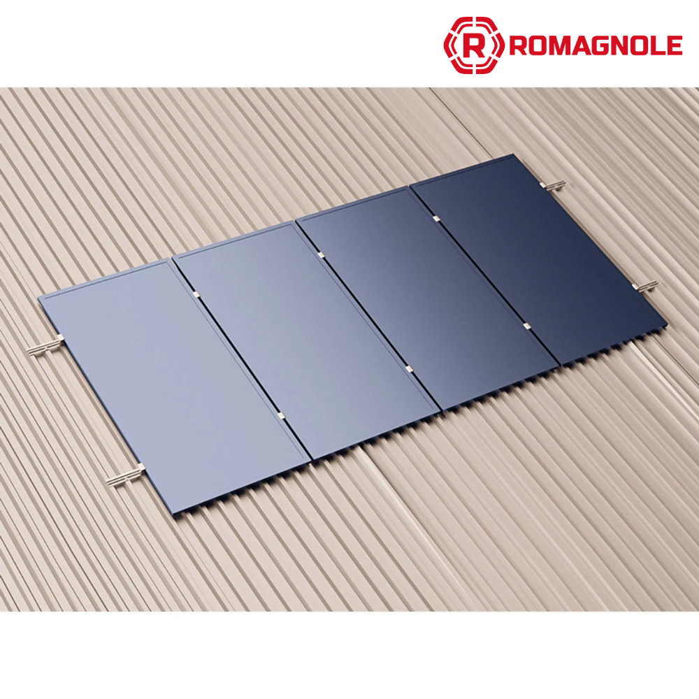 KIT ROMAGNOLE TELHA METALICA PERFIL 55CM - 381626 - Evolusom Solar -  Distribuidora de Geradores de Energia Solar