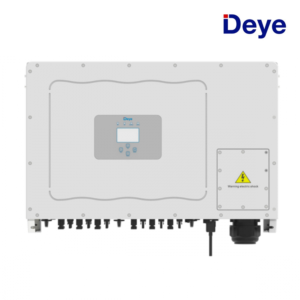 INVERSOR SOLAR DEYE TRIFÁSICO 6MPPT 380V 75KW G05