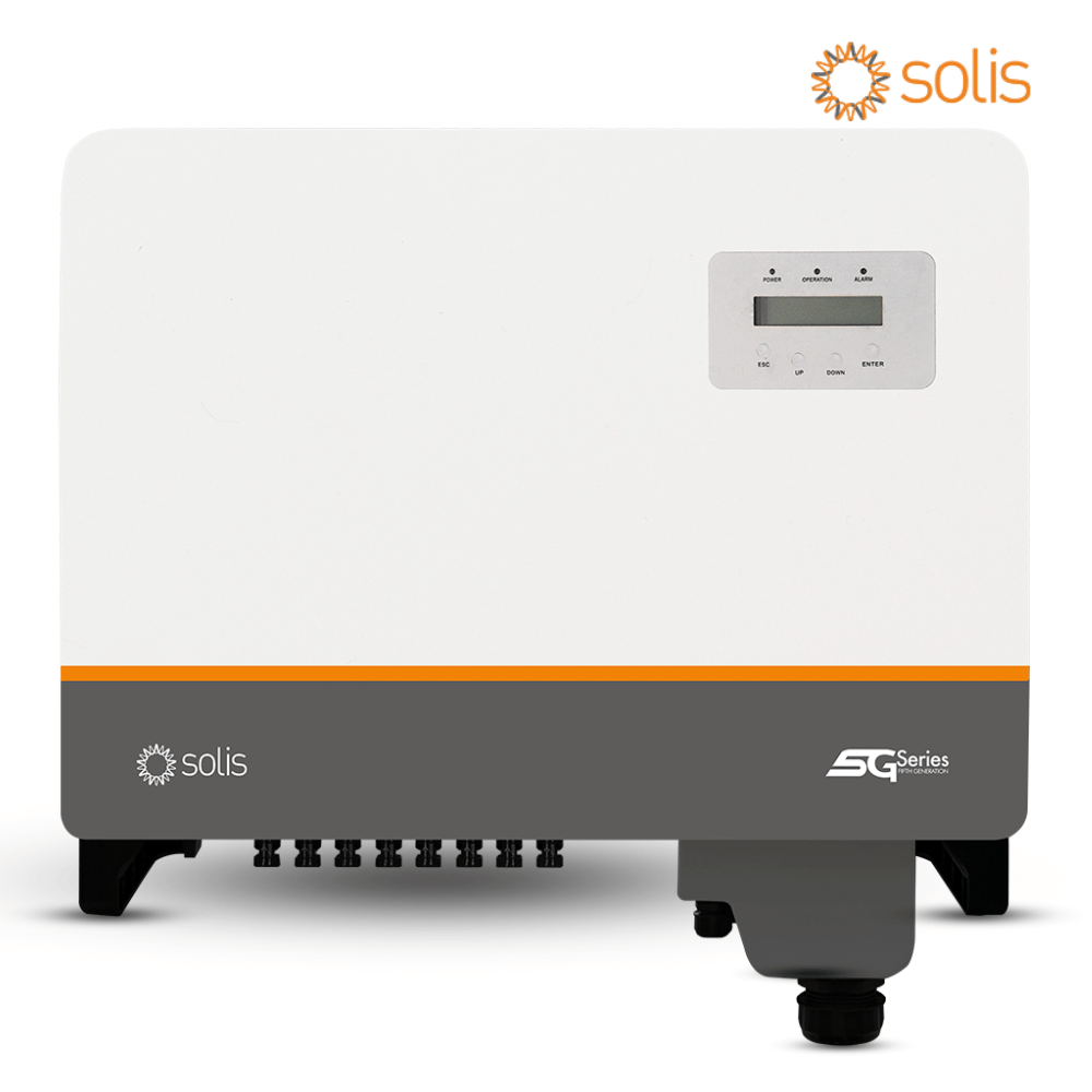 Inversor Solar Solis 20kW Trifásico 220V 3 MPPT S5-GC20K-LV WiFi