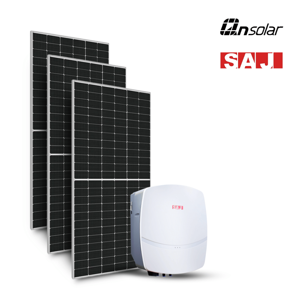 GERADOR DE ENERGIA SOLAR 6.66 kWp QN SOLAR/INVERSOR SAJ/ESTRUTURA TELHA COLONIAL 220v