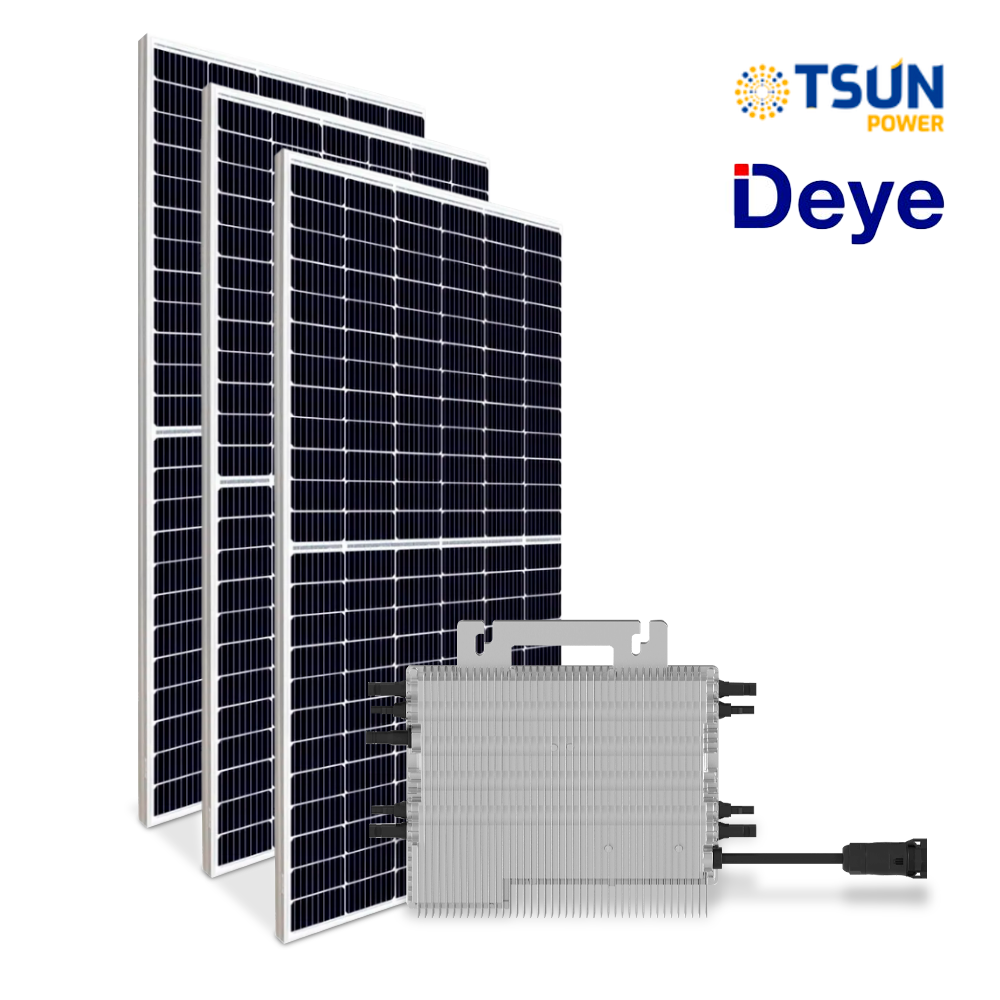GERADOR DE ENERGIA SOLAR 1.14 kWp TSUN/MICRO INVERSOR DEYE - MICRO/ESTRUTURA TELHA COLONIAL 220v